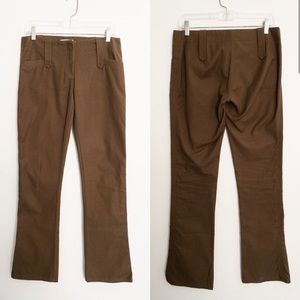 Vince Brown Straight Leg Pants